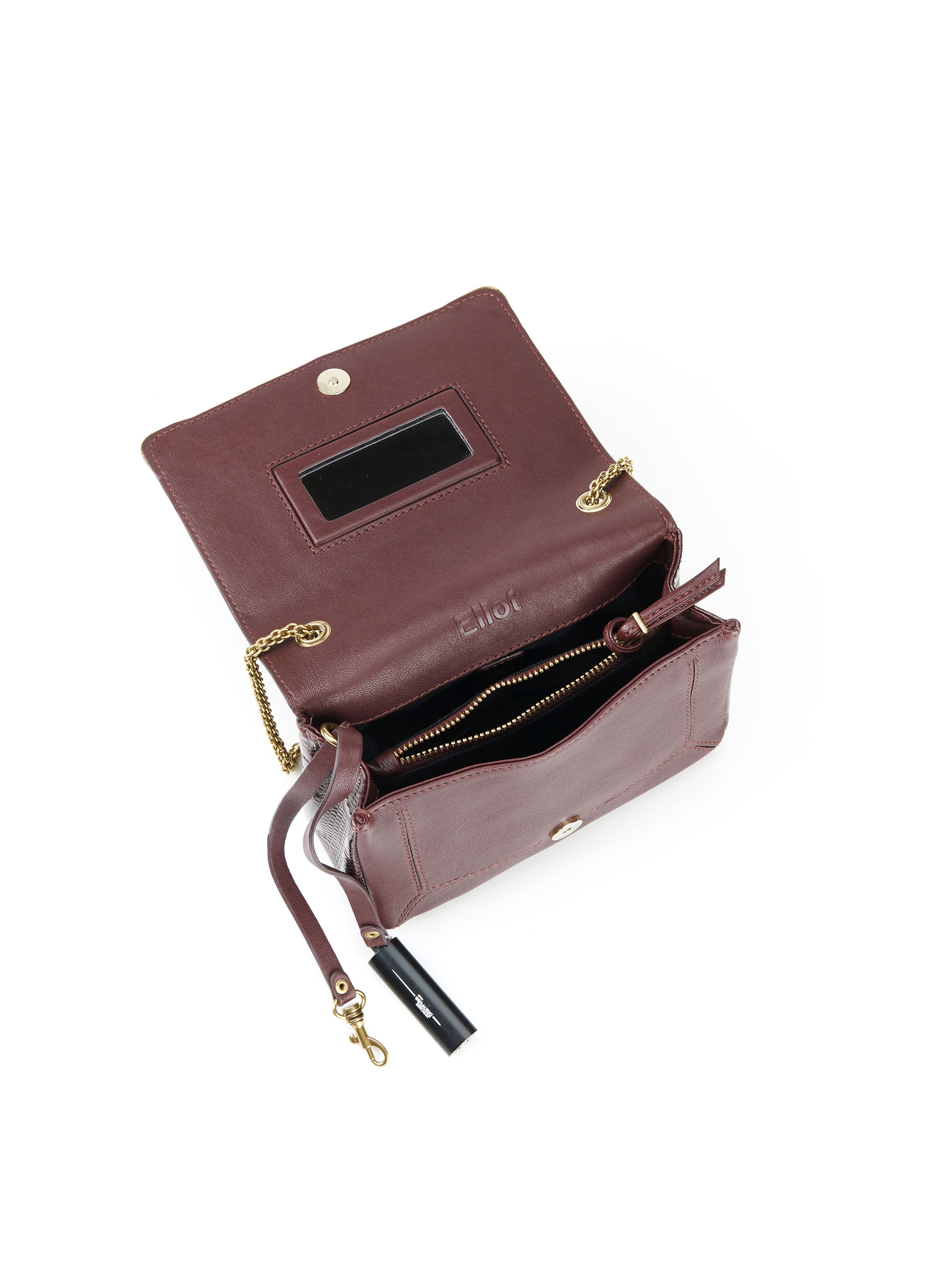 Jerome Dreyfuss ジェロームドレフュス 24elhab Eliot シースネイクミニショルダーバッグ